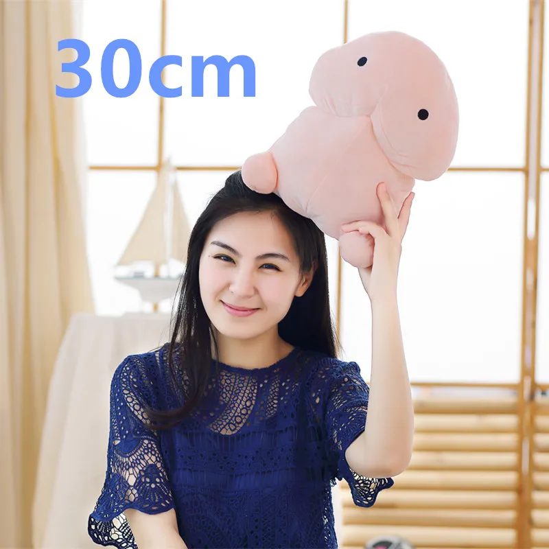 1 шт. 20 Вт 30 50 см Kawaii забавные плюшевые Пенис игрушки куклы мягкие моделирование