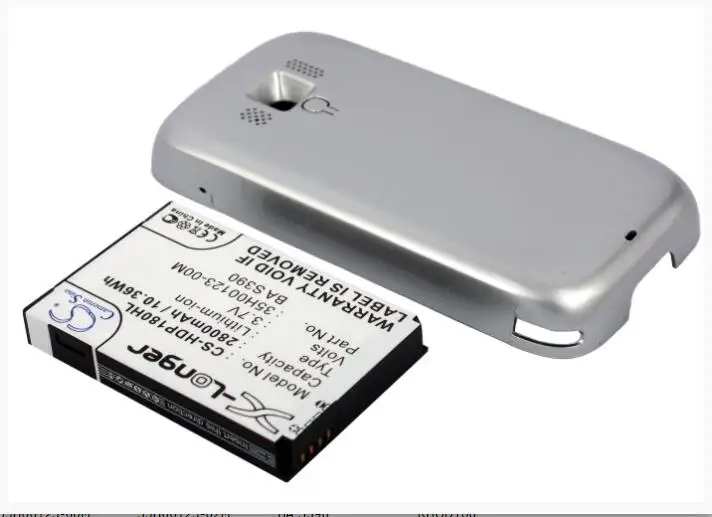 Аккумулятор Cameron Sino 2800 мАч для HTC RHOD100 T7373 Touch Pro 2 II T MOBILE BA S390 RHOD160|Аккумуляторы