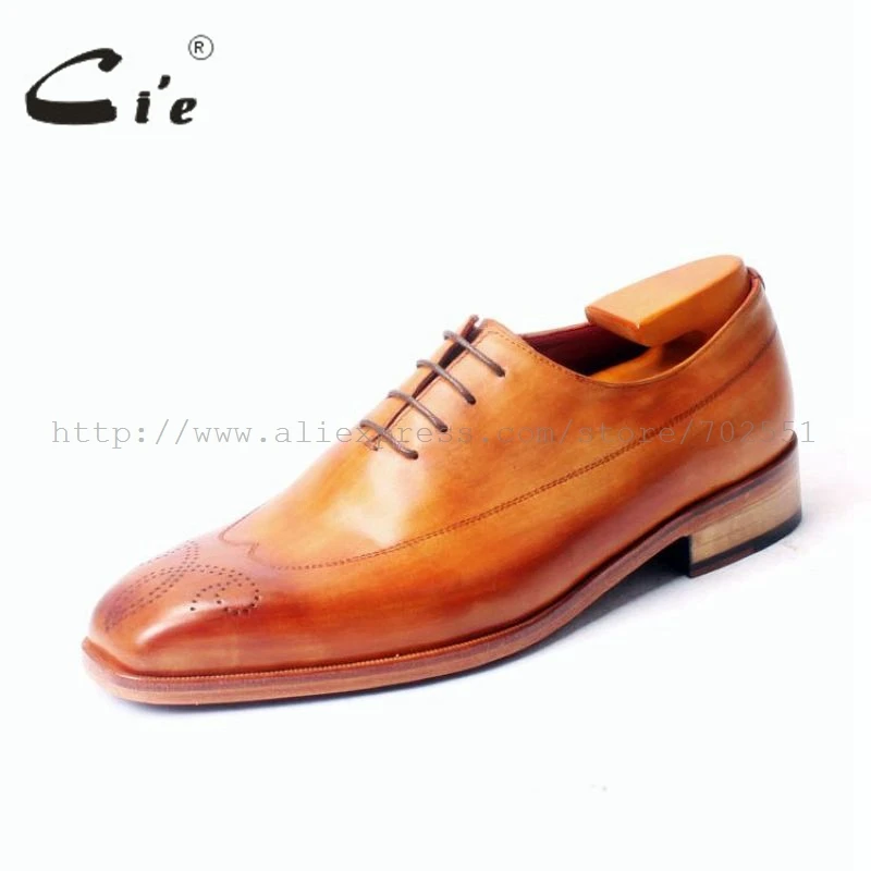 Мужские туфли cie из натуральной телячьей кожи ручной работы на шнуровке под заказ