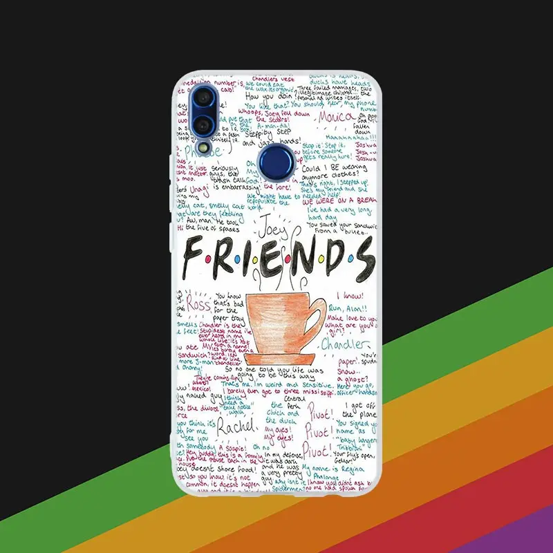 Phone Case 1 Силиконовый чехол для телефона, сериал "Лучшие друзья" для huawei Honor 10i 9i Lite 8a 8x max 8c 7x 7a pro 6x V20 Paly Soft - Цвет: Phone Case 1