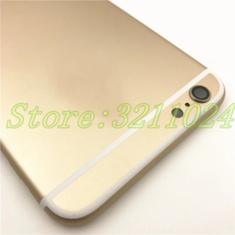 Новинка для iPhone 6 6S P задняя крышка батарейного отсека 6G Plus средняя рамка Шасси с