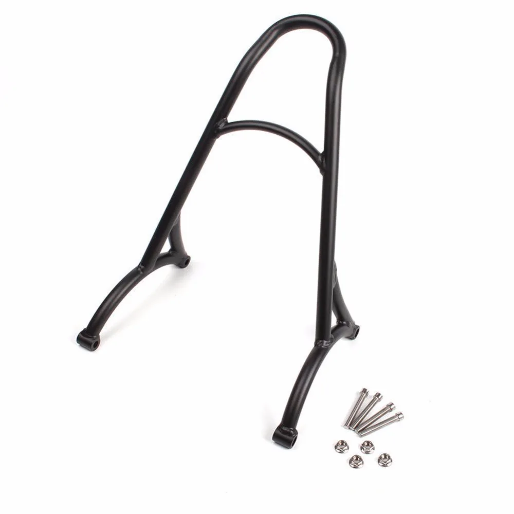 Черная короткая спинка для прогулок Harley Sportster XL Iron Nightster 883 1200 04 15|sportster black|harley blackfor