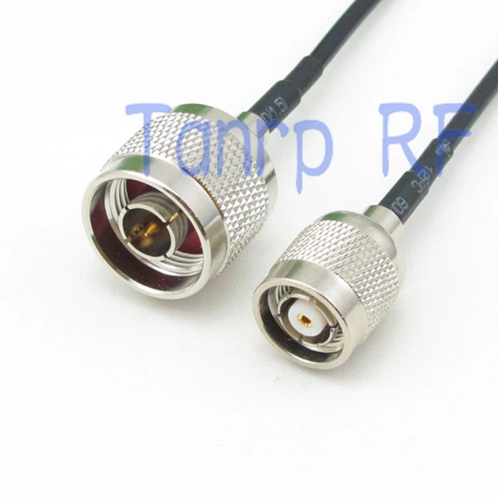 

10pcs 6in RP-TNC male (female pin) to N male plug RF connector adapter 15CM Pigtail coaxial jumper cable RG174 extension cord