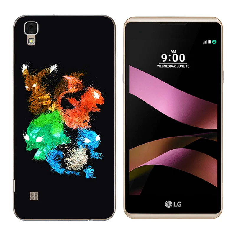 Чехол для телефона LG X style задняя крышка с принтом персонажа K200DS TPU силиконовая х