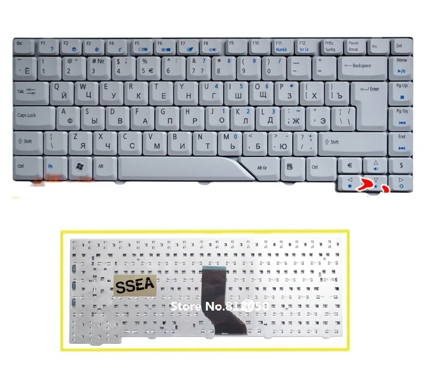 

SSEA New Russia Keyboard For Acer Aspire 4210 4220 4520 4710 4720 4920 5220 5310 5520 5710 5715 5720 5720G 5720Z 5910 5910G