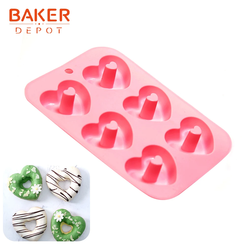 BAKER DEPOT силиконовая форма для выпечки тортов пончиков конфет шоколада овальной