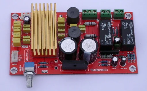 

AC20V 2 * 100W Class D TDA8920 + HSOP24 C1237 BTL Speaker Protection Digital Audio Amplifier Board