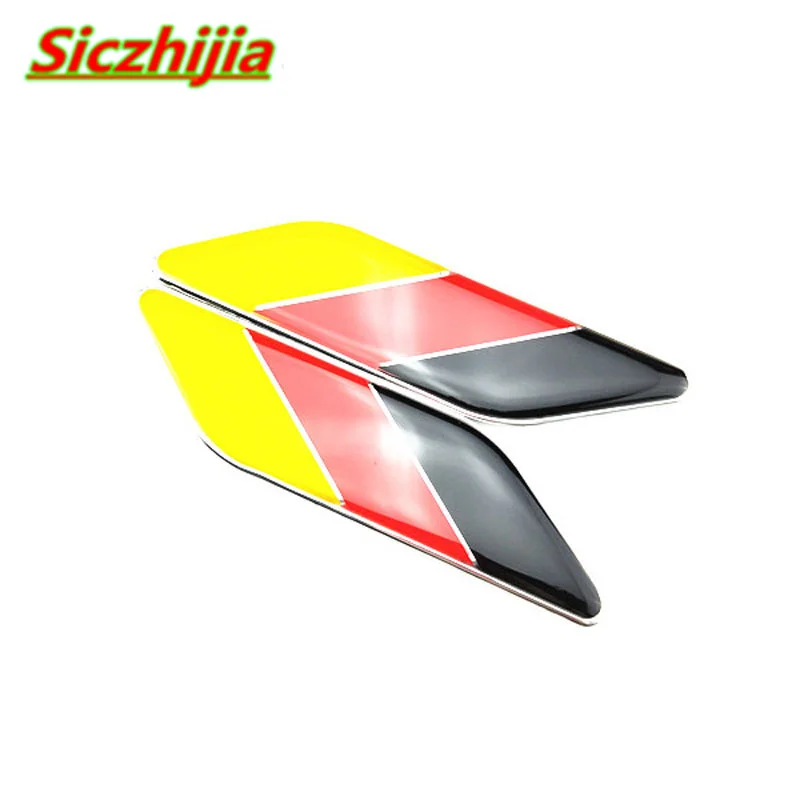 1 пара 3D стикер для автомобиля Италия Франция флаг знак Buick Regal Lacrosse Excelle