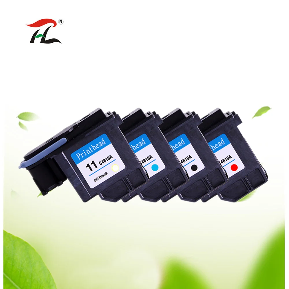 Восстановленная печатающая головка 4PK для HP 11 C4810A C4811A C4812A DesignJet 100 110 111 120 120nr 500 500ps