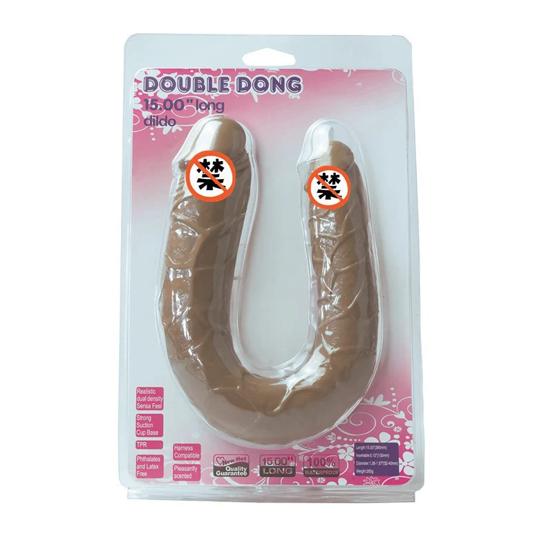 Female Double-head Simulation Penis Adult Products Masturbation Device Silicone Double-headed Snake GM-20 | Красота и здоровье
