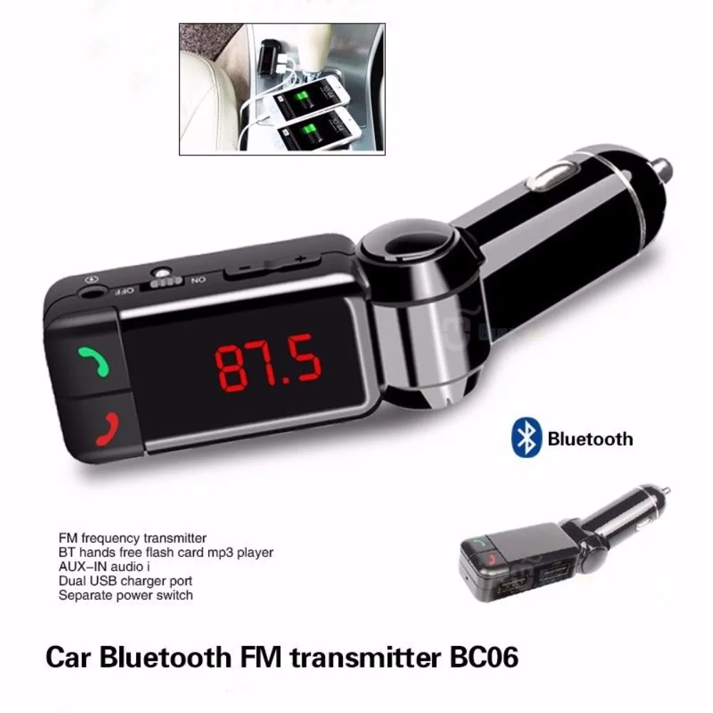 Buyee Автоматическая Громкая связь Bluetooth автомобильный набор свободные руки FM