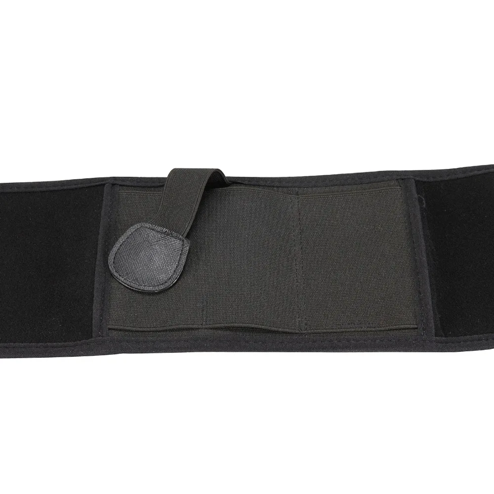 

Ultimate Belly Band Holster for Concealed Carry right Black Fits Gun Smith and Wesson Bodyguard Glock 19/17/42/43/P238 Ruger LCP