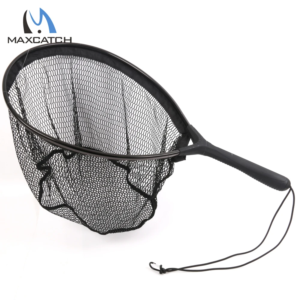 Maxcatch Летающая рыболовная сачок плоское дно нейлоновая сеть|net holder|net boxnet orange |
