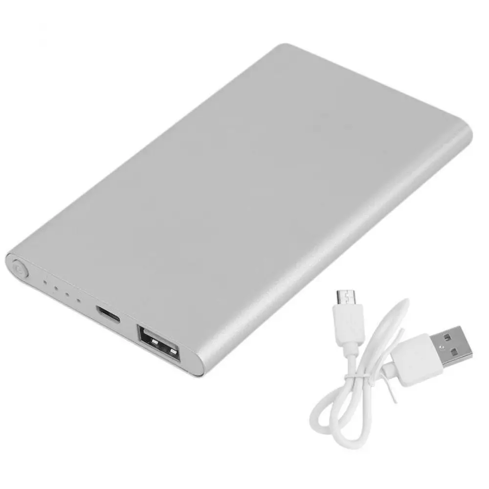 Ультратонкий 12000 мАч портативный USB внешний аккумулятор зарядное устройство