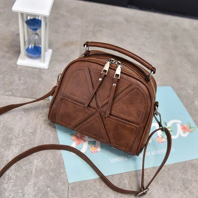 2019 Real Flap Bolsos Mujer New Handbags Korean Mosaic Triangle Handbag Small Square Package Trend Retro Shoulder Messenger Bag | Багаж и
