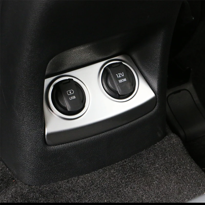 2016 2017 2018 2019 для Kia S port age хромированная прикуриватель с USB-портом внутренняя