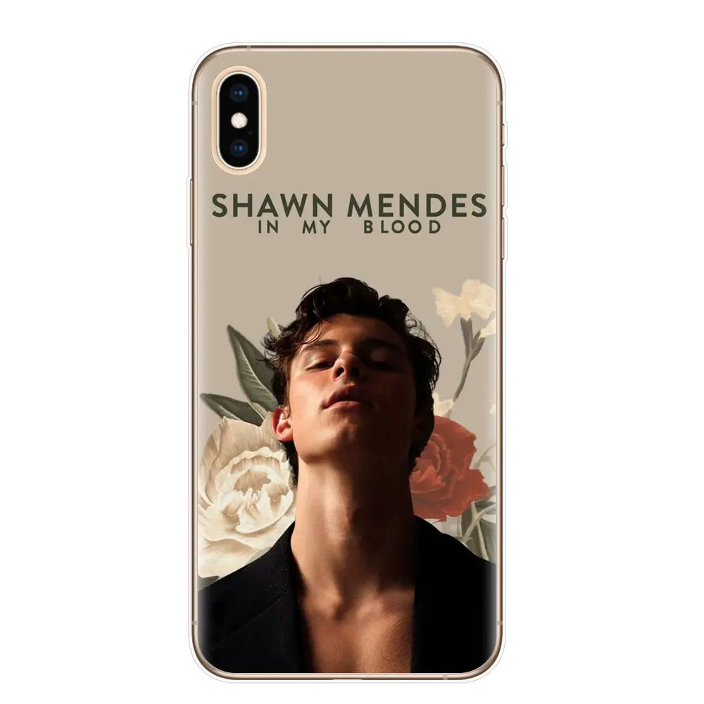 Чехол shawn mendes для iphone 7 8 6 6s plus мягкие силиконовые чехлы iPhone 5S X XR XS Max |