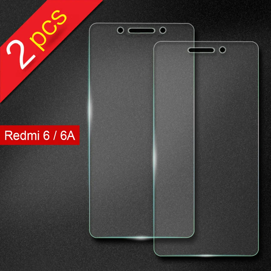 2 шт. подходит для Xiao Mi red 6A закаленное стекло 6 Pro 9 SE защитное 2.5D Global | Мобильные