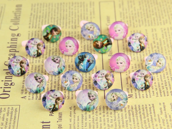 100 шт. милое детское кольцо с героями мультфильмов для девочек и Kinder Lucite свадебное