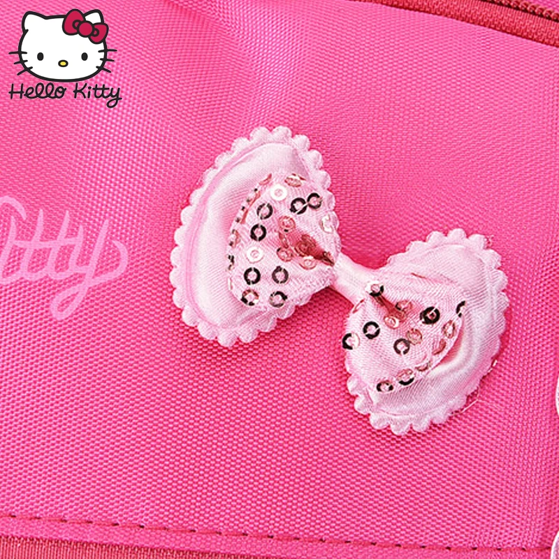 Розовые рюкзаки с героями мультфильмов Hello Kitty милые детские сумки для девочек