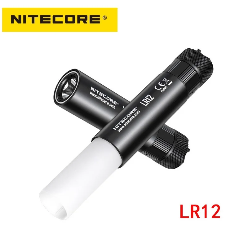NITECORE LR12 светодиодный фонарик CREE XP-L HD V6 1000 люмен на батарею 18650 для активного