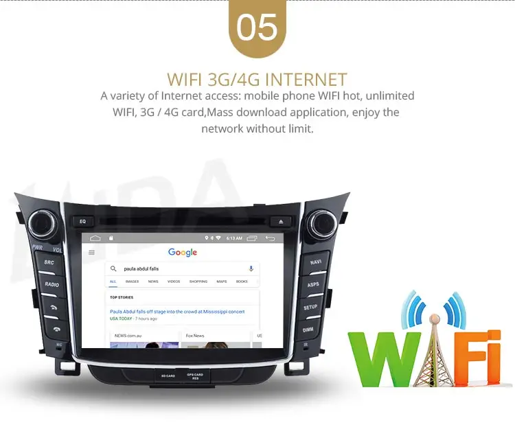 LJDA Android 10,0 автомобильный dvd-плеер для hyundai I30 Elantra GT 2012 2013 автомобильный Радио gps Навигация стерео Мультимедиа