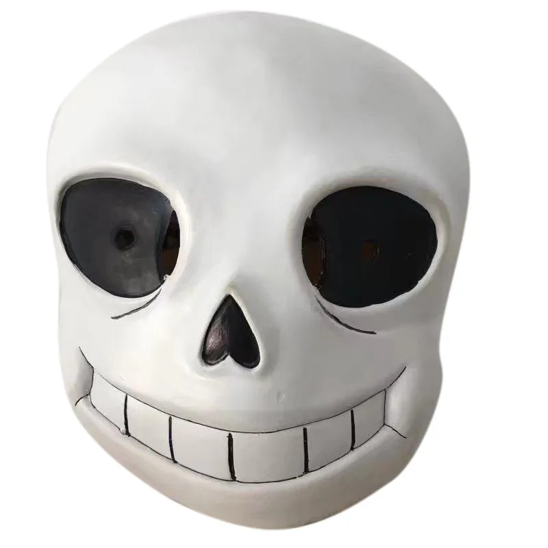 Takerlama игра «Undertale» маска жесткий латекс Косплэй шлем Санса для наращивания на всю голову маски вечеринка Хэллоуин Опора для взрослых и детей Карнавальная маска - Цвет: Type 3 for adult