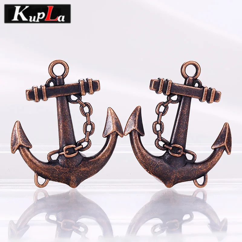Vintage Metal Nautical Anchor Diy Charms Jewelry Accessories Retro Classic Pendant for 20pieces/lot C5438 | Украшения и