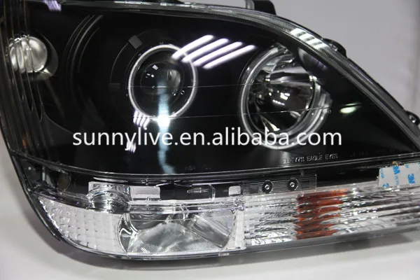 Для Toyota herrier Kluger Lexus RX330 RX300 r350 Ангельские глазки фара 1998-2002 год | Автомобили и