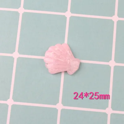 Wholesale 100Pcs Ocean Penguin Starfish Shell Flat back Decoration DIY Accessories Resin Cabochons Craft Charms small trinkets | Украшения