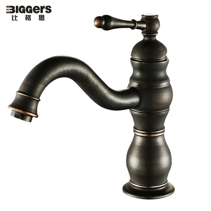 Бесплатная доставка Классический Медный смеситель для ванной комнаты