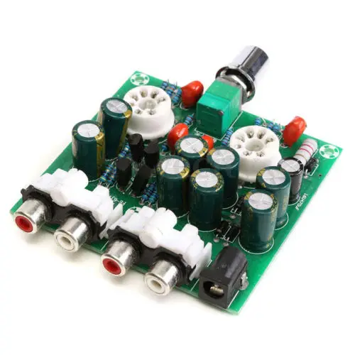 AC 12 V 6J1 клапан Предварительный усилитель плата трубного предусилителя наушников