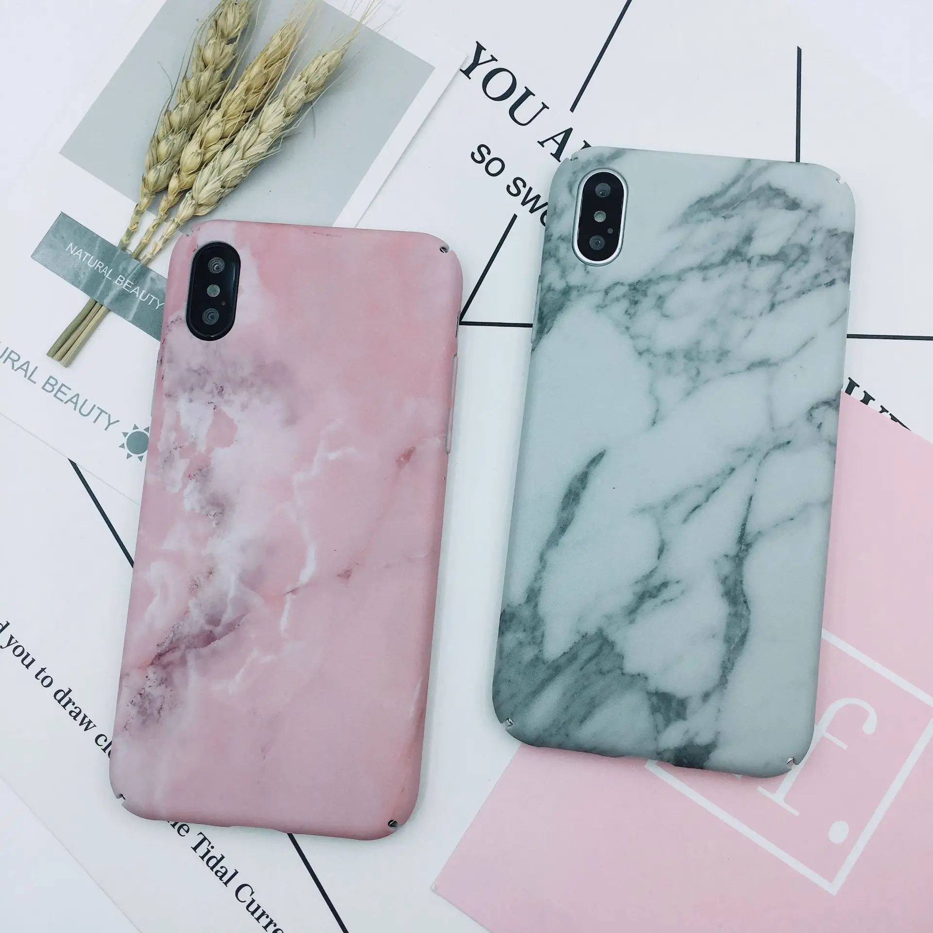 Мрамор телефона чехол для Iphone X принципиально 6s Коке 7 Plus Анти тяжести Футляр Telefoon