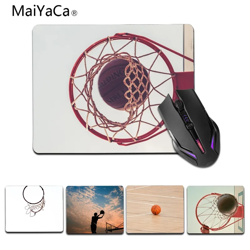 

MaiYaCa новый дизайн баскетбольные картины анти-скольжение прочный силиконовый коврик Мышь Размеры 25x29 см 18x22 см резиновые Мышь коврики