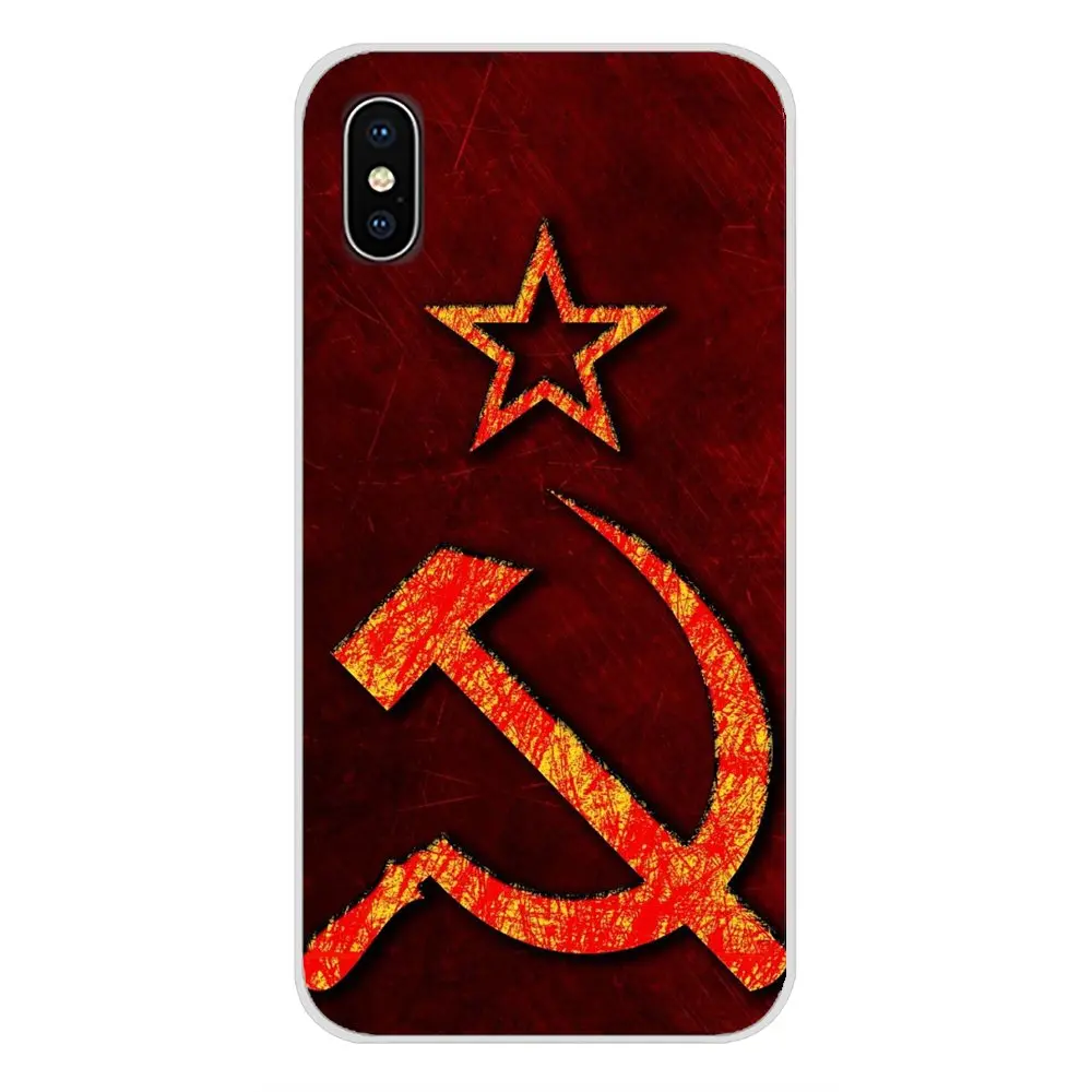 Аксессуары чехлы для телефонов России советская эмблема cccp Motorola Moto X4 E4 E5 G5 G5S G6 Z Z2