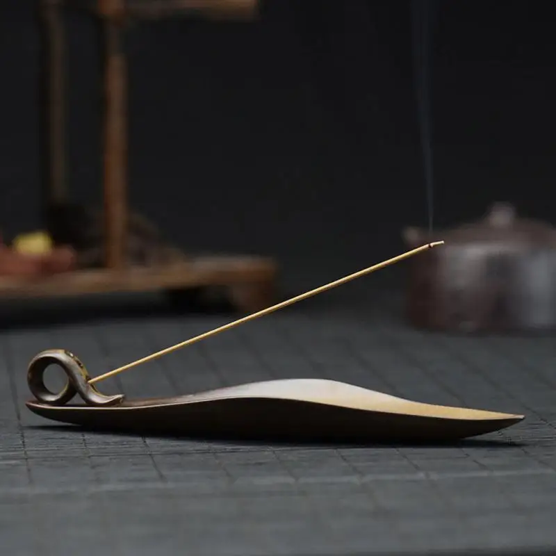 Будды держатель для ароматических палочек Винтаж создает Эфект старины печи