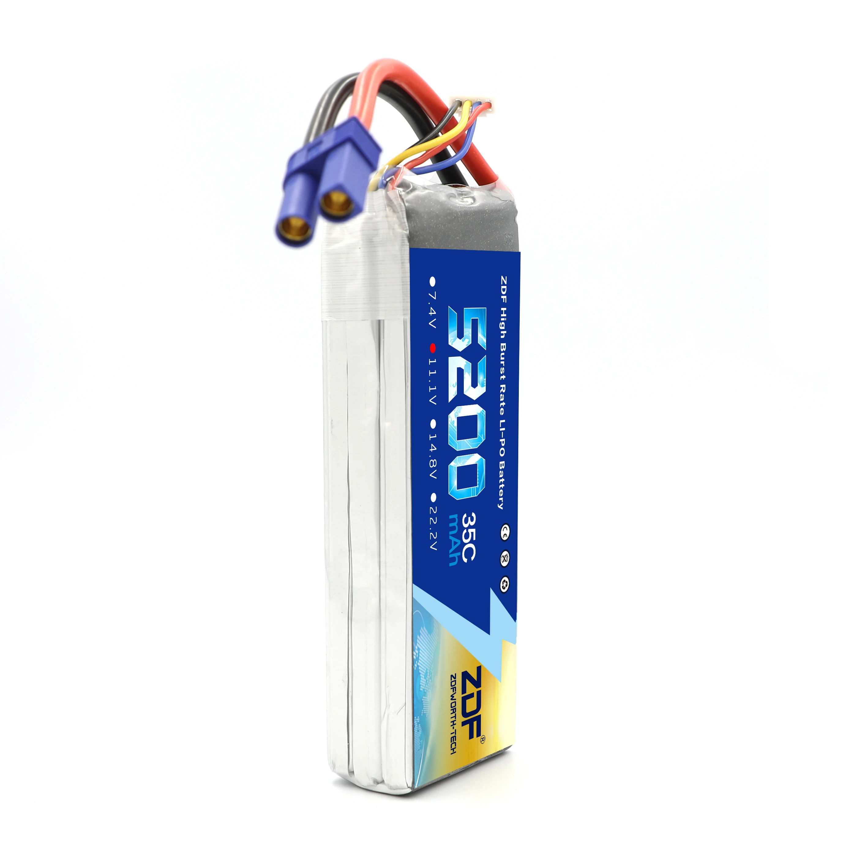 ZDF RC Lipo батарея 3S 11 1 V 5200MAh 35C max 70C для автомобиля квадрокоптера вертолета лодки
