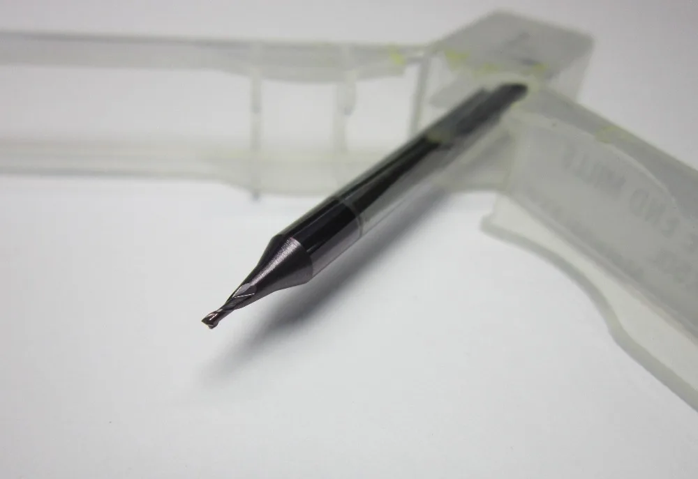 

micro end mills Dia 0.9MM HRC55 Tungsten Carbide Flat End Mill 2 flutes 55HRC CNC machine Milling Cutters 0.9*4mm