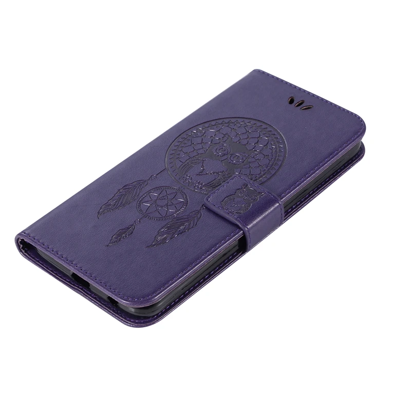 Coque Owl Wallet Cover For Motorola Moto Z Play Luxury Flip PU Leather+TPU Case XT1635 Phone Fundas | Мобильные телефоны и