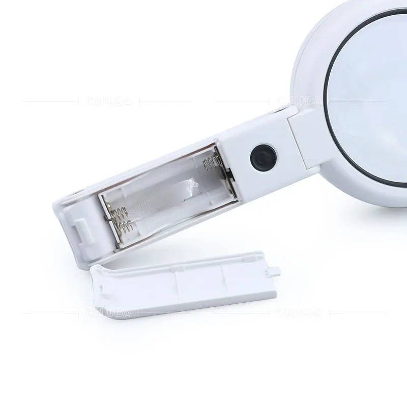 CHUDA 5X складной Ручной Лупа с подсветкой USB 8LED лупа настольная для шитья|Лупы| |