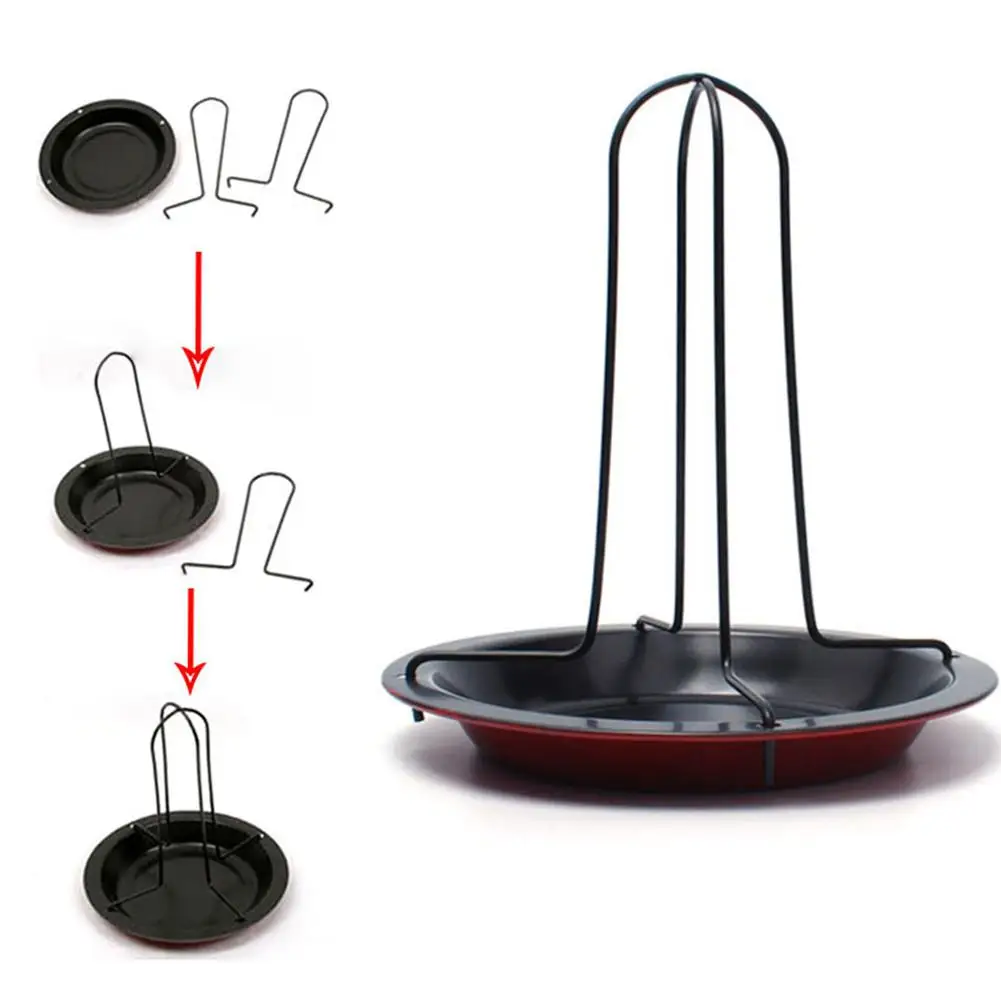 Кухня Открытый Инструменты для барбекю курица держатель утка стойка гриль Жарка