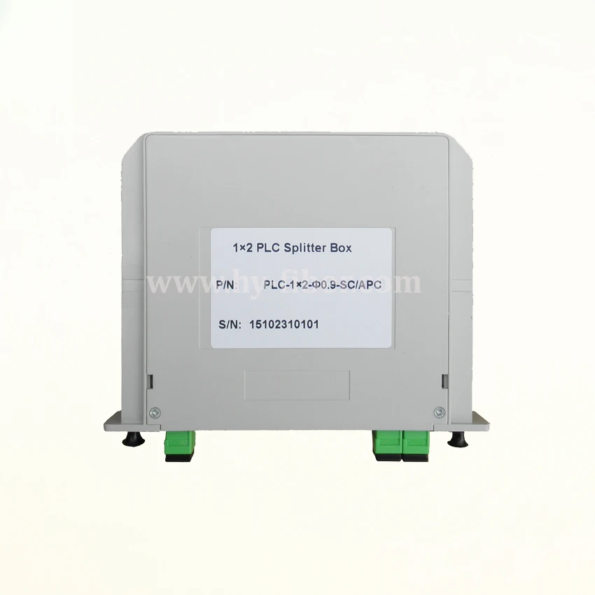 Бесплатная доставка 1x2 PLC сплиттер упаковка кассет с SC/UPC адаптер Высокое качество