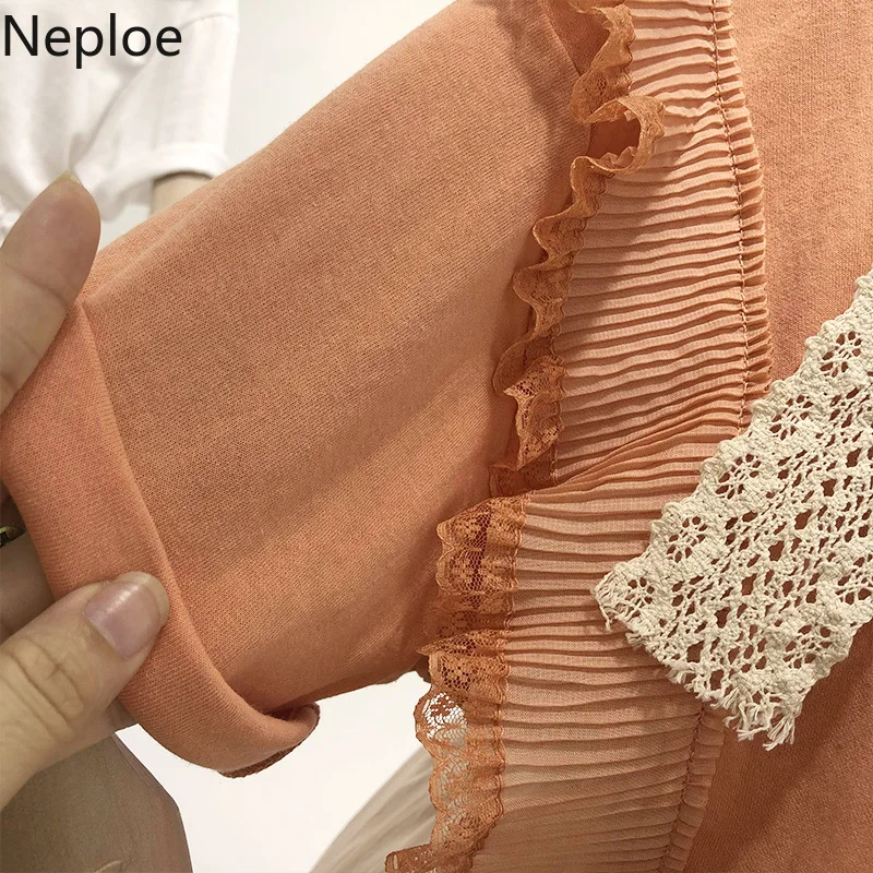 Neploe/женские футболки с принтом летние 2019 повседневные короткими рукавами и