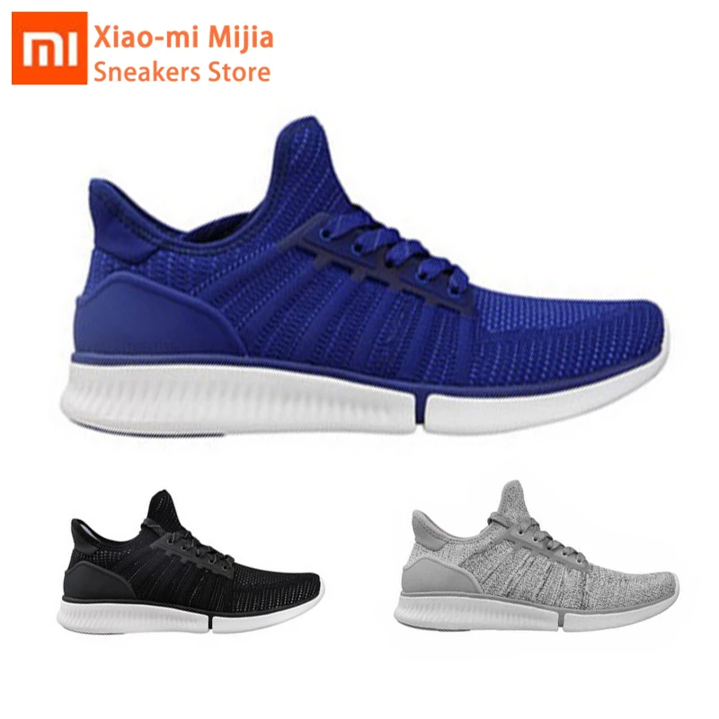 Xiaomi Mijia оригинальная умная спортивная обувь мужские кроссовки светильник сетка