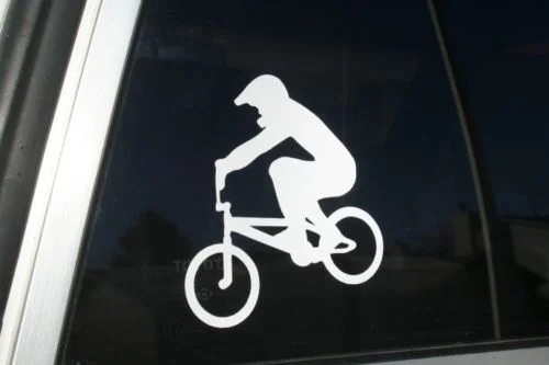 

Racer die-cut window sticker 12.5cm