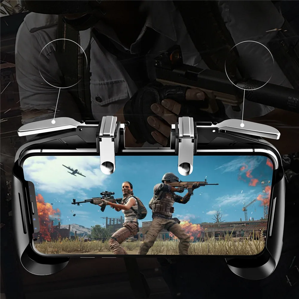 Геймпад джойстик для PUBG джойпад триггер кнопка огня цель L1 R1 клавиша L1R1 шутер