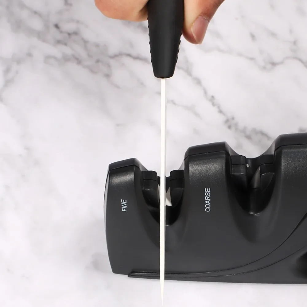 

Knife Sharpener Professional Kitchen Sharpening Stone Grinder Knives Tungsten Diamond Ceramic Sharpener Tool Kitchen Accessories