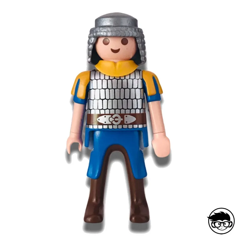 Playmobil Фигурка средневекового рыцаря синий 2004 свободный|Настольный футбол| |
