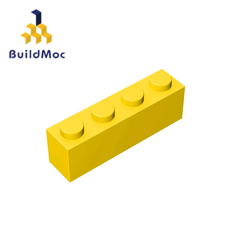 BuildMOC совместимые сборы частицы 3010 1x4 для строительных блоков детали сделай сам