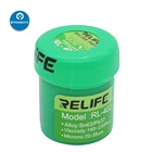 RELIFE 183C Medium Temperature No-Clean Solder Paste Flux RL-400401402 SolderTin Sn63Pb67 BGA Reballing Soldering tin